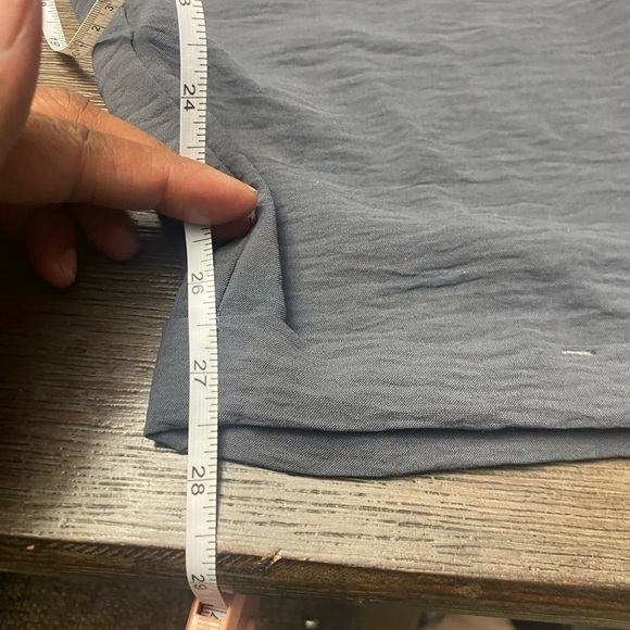 SO  Good for Life Elastic High Waist Tie Straight Gray Loose Fit Casual Pants XL - Picture 2 of 7